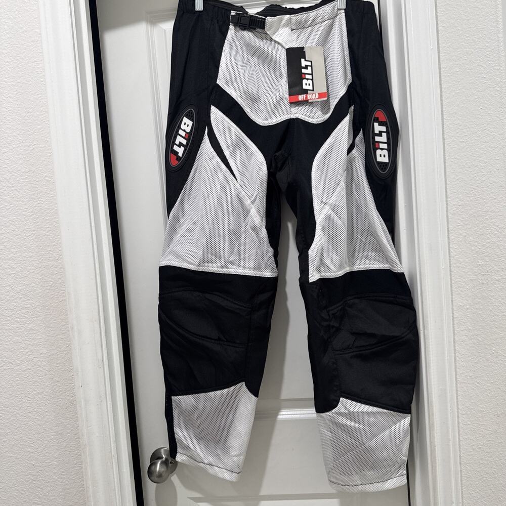 NWT Men's BILT Blorp 4 Motorcycle Pants Off Road Motocross MotoX Dirt Bike 38